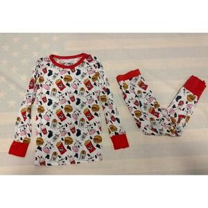 Monkeeroos 5T Chick Fil A 2PC Long Sleeve Bamboo Set